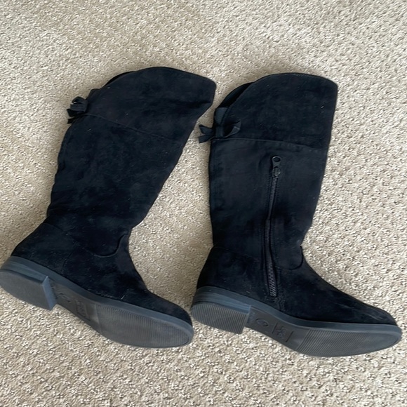 Cat & Jack Shoes Cat Jack Black Boots Poshmark